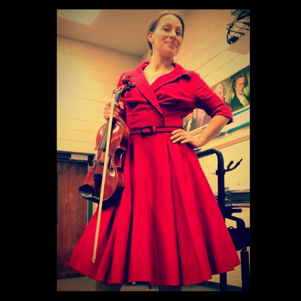 EUC Deadly Dames Haunted Housewife swing dress